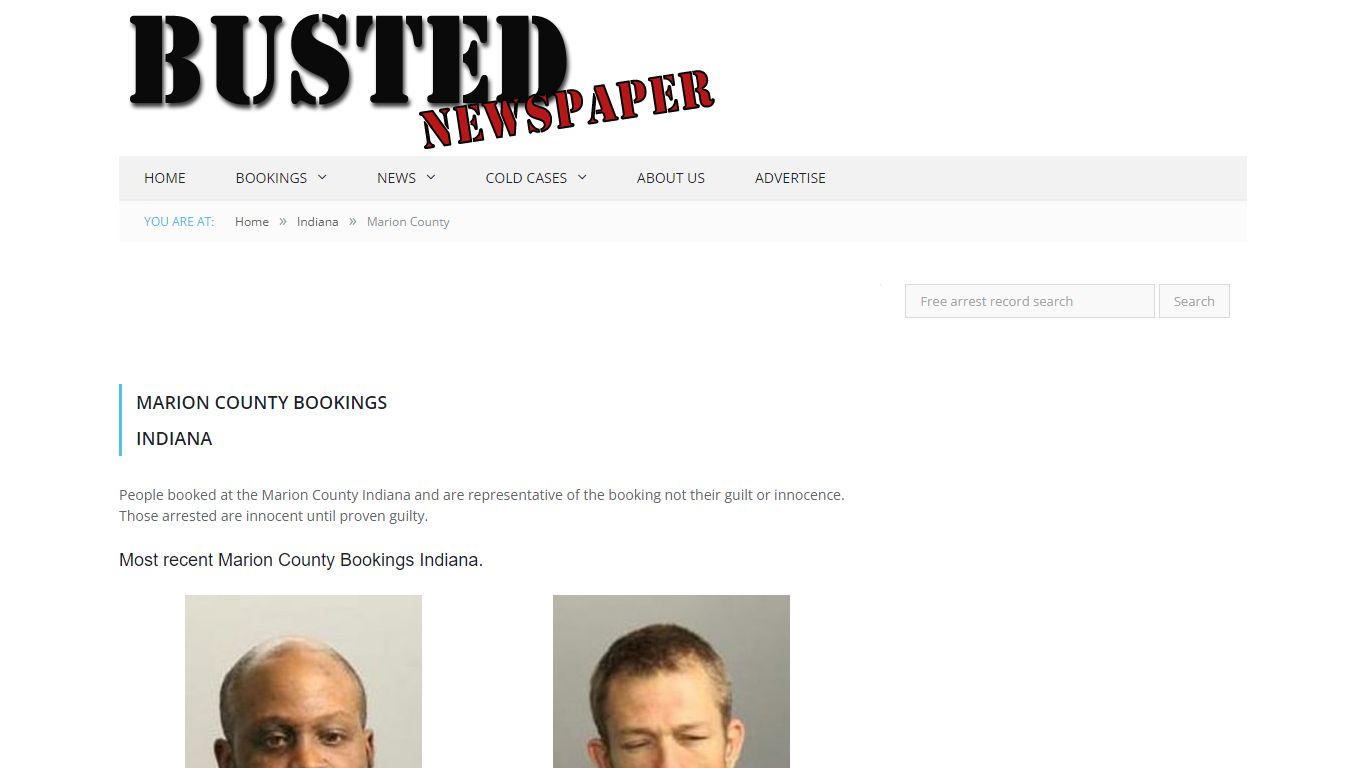 Marion County, IN Mugshots - BUSTEDNEWSPAPER.COM